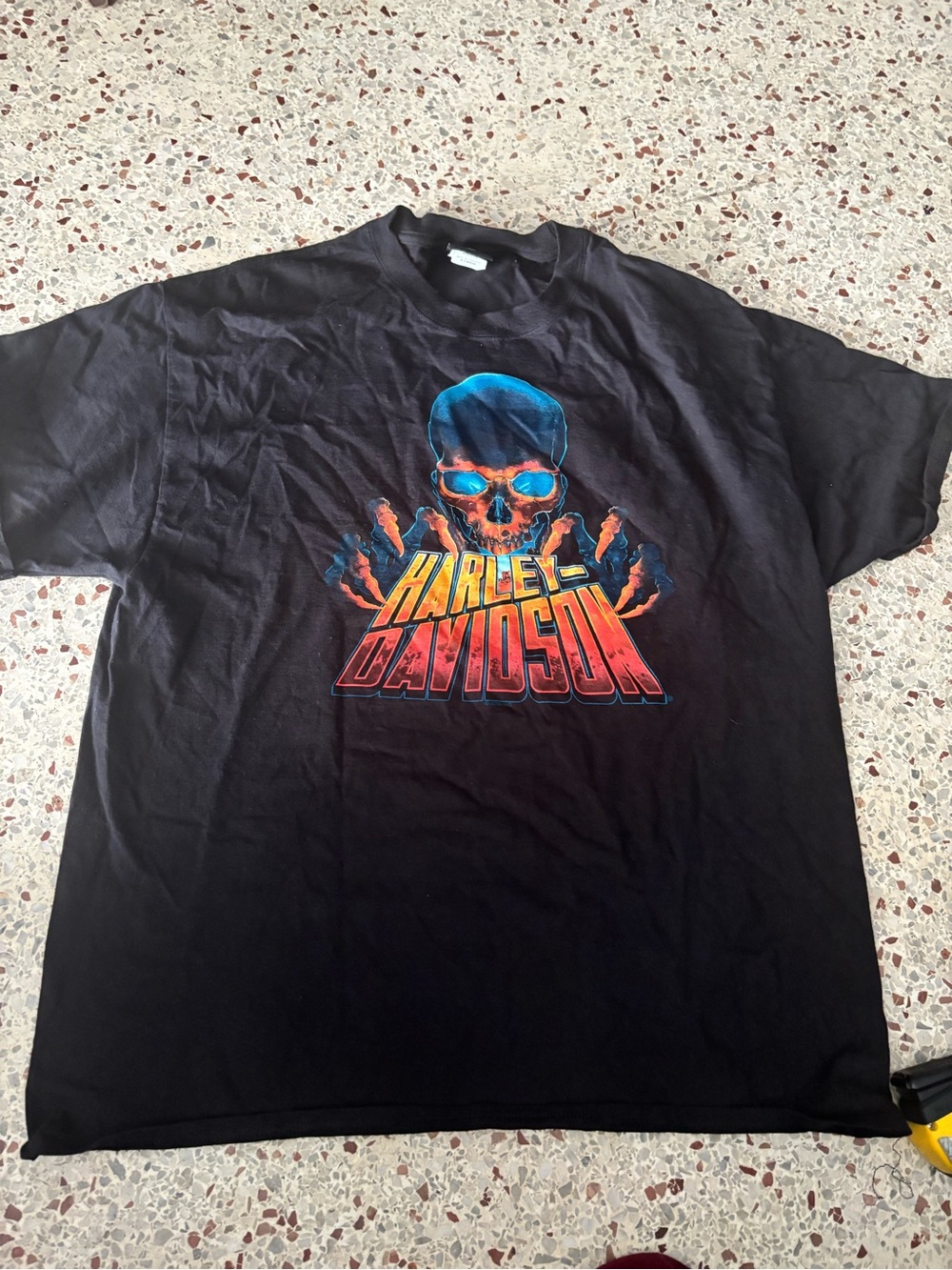 Vintage black Las Vegas  Harley-Davidson graphic t-shirt X-Large